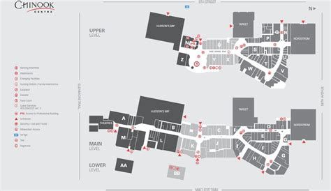 chinook centre calgary map.